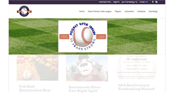 Desktop Screenshot of pocketlittleleague.com